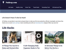 Tablet Screenshot of paldrop.com
